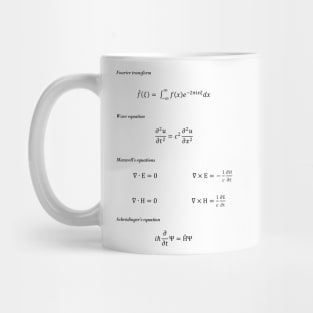 Seven Equations That Rule Your World Mug